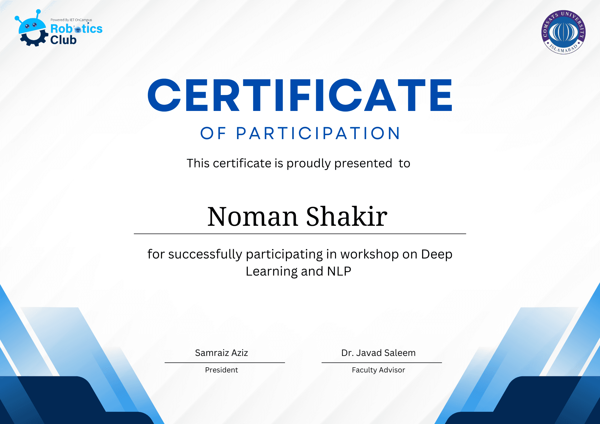 Deep Learning and NLP Workshop